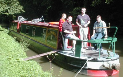 A previous narrowboat holiday