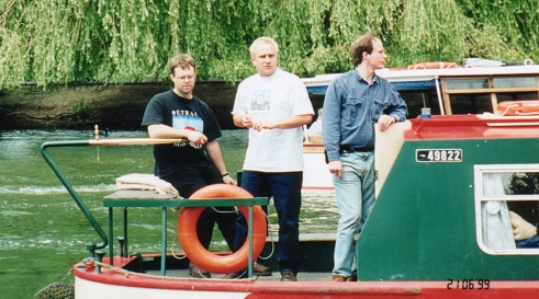 Docking at Stratford upon Avon