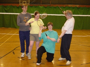 Badminton Players